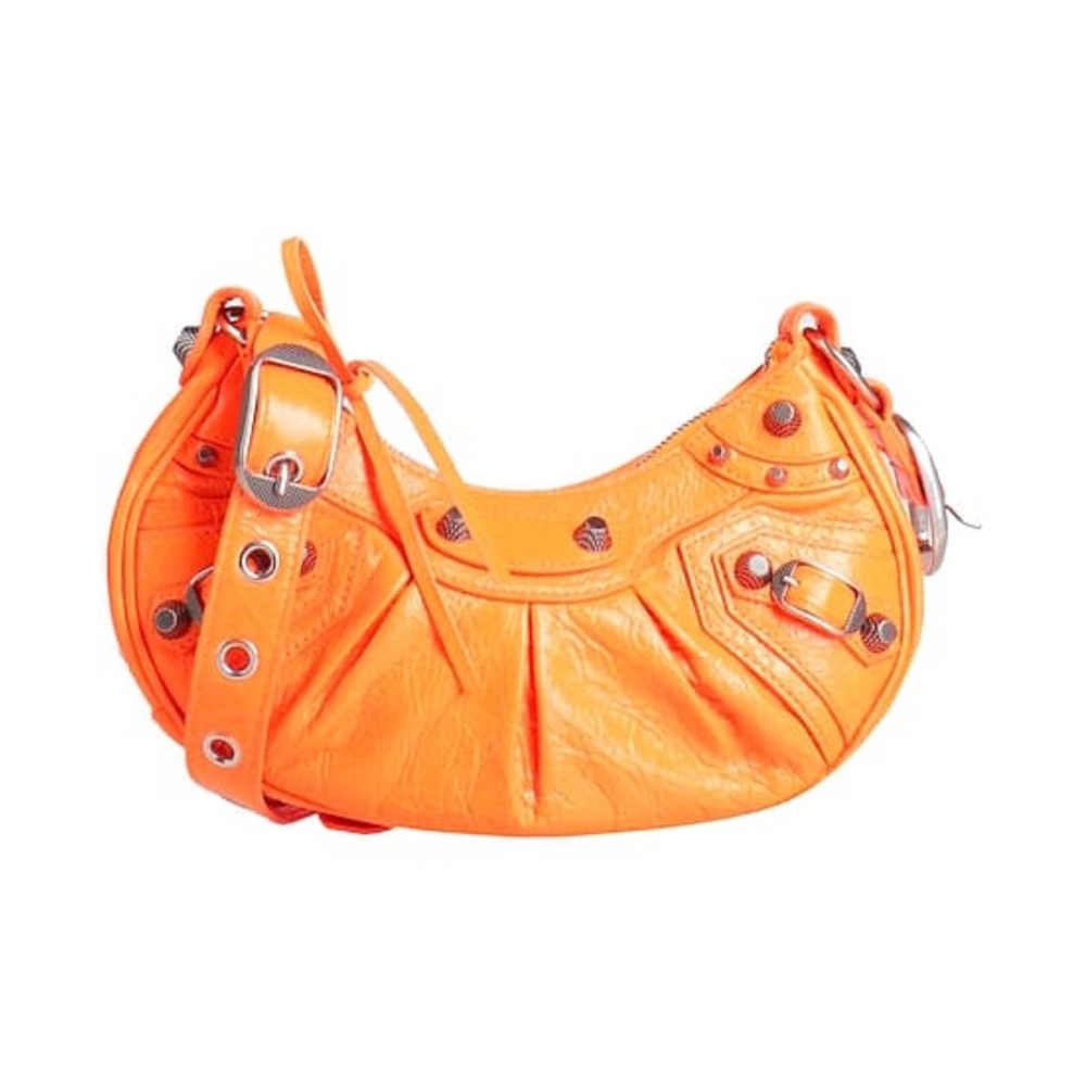NWT Balenciaga Neon Orange le Cagole bag 100% authentic